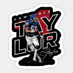 Lawrence Taylor New York G Player Map Sticker